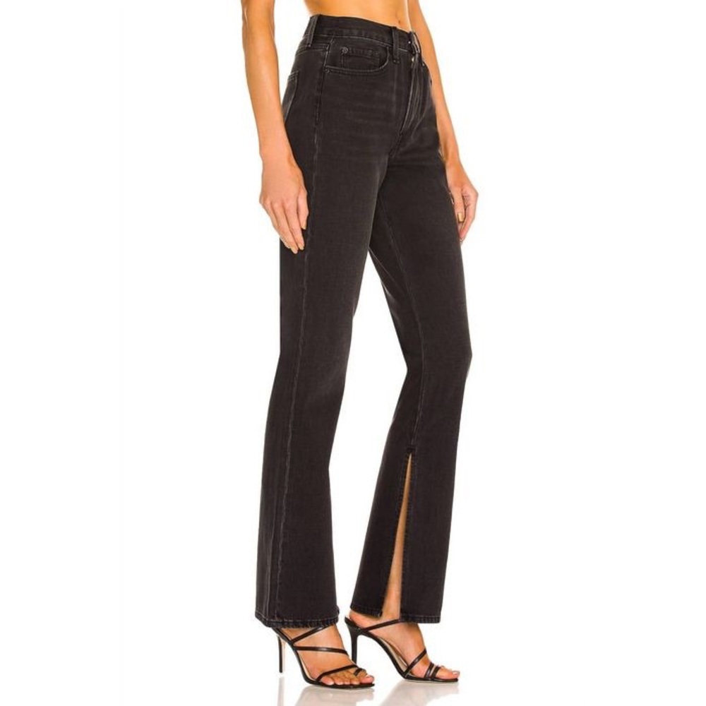 Pistola High Rise Black Flare Jeans